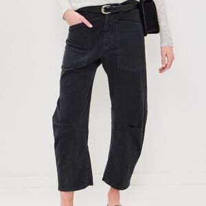 Nili Lotan Shon Twill Pants in Carbon, Size 0